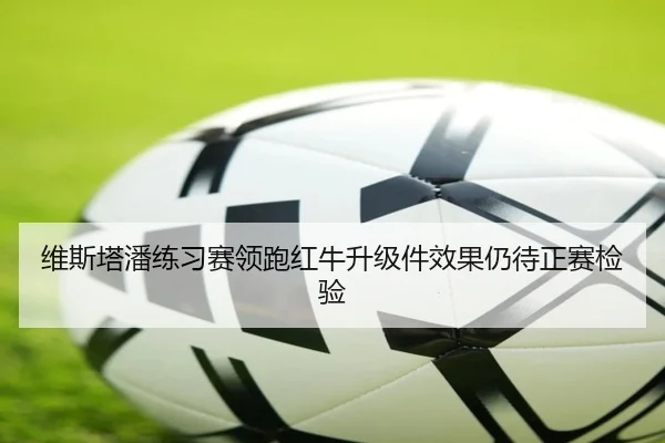 维斯塔潘练习赛领跑红牛升级件效果仍待正赛检验